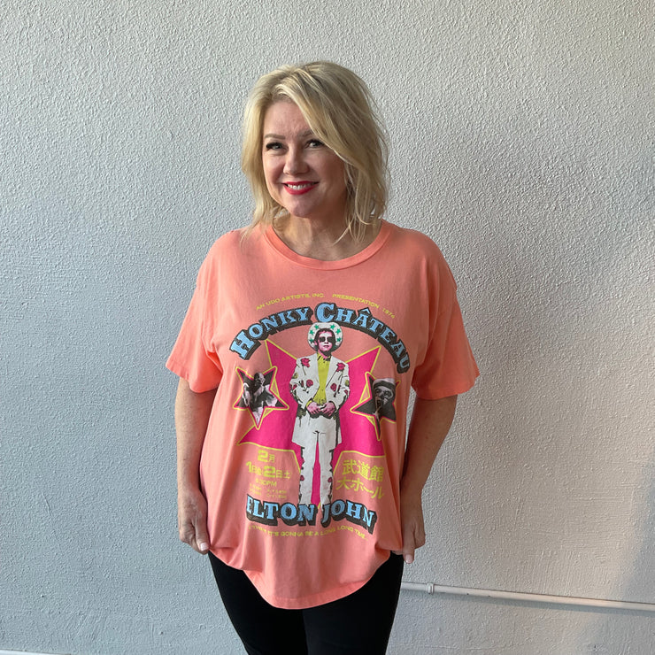 DAYDREAMER Elton John Honky Chateau Tee