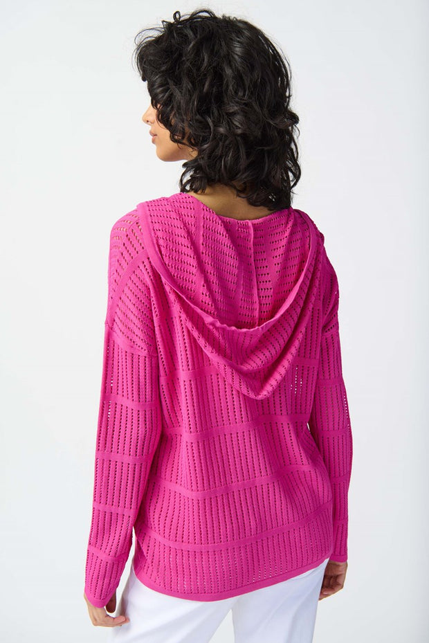 Joseph Ribkoff Pink Hoodie 241923