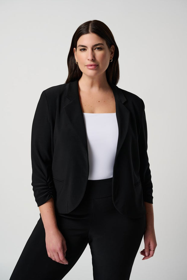 Joseph Ribkoff Black Cropped Blazer 143148