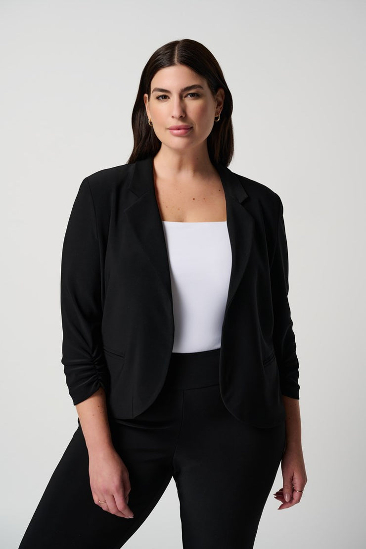Joseph Ribkoff Black Cropped Blazer 143148