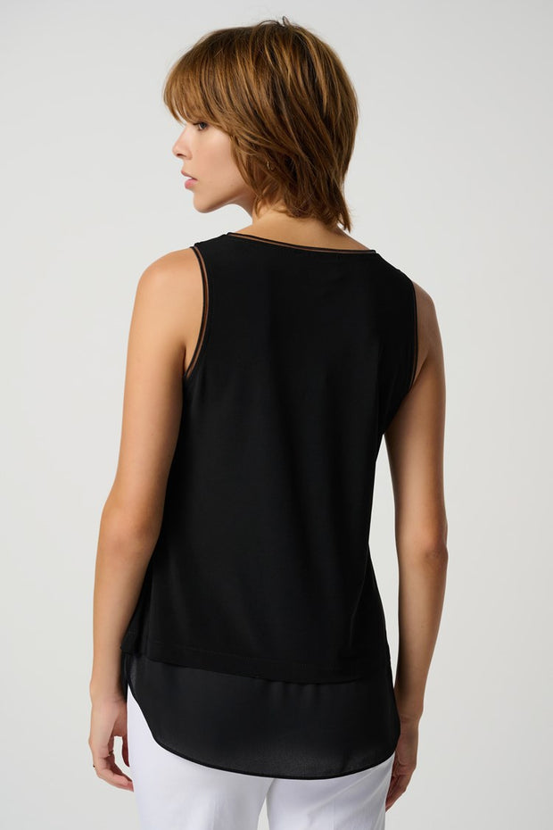 Joseph Ribkoff Black LDS Camisole 183126