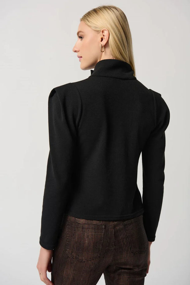 Joseph Ribkoff Gold Button Side Sweater 234178