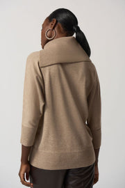 Joseph Ribkoff Latte Collar Sweater 233955