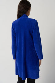 Joseph Ribkoff Fuzzy Cobalt Jacket 234906