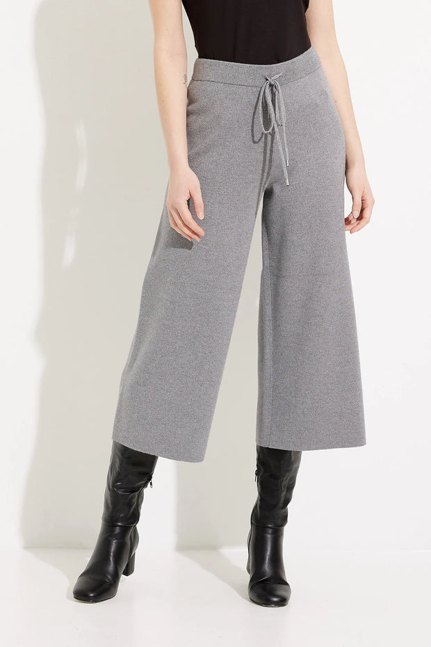 Joseph Ribkoff Grey Melange Crop Pant 233908