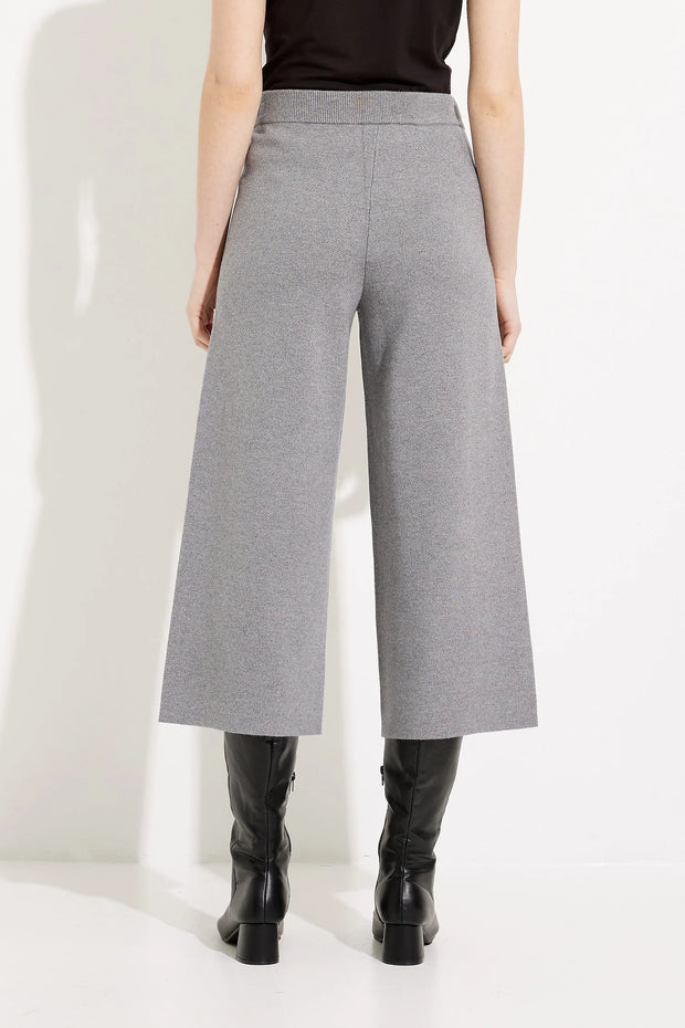 Joseph Ribkoff Grey Melange Crop Pant 233908