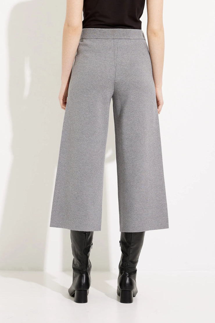 Joseph Ribkoff Grey Melange Crop Pant 233908