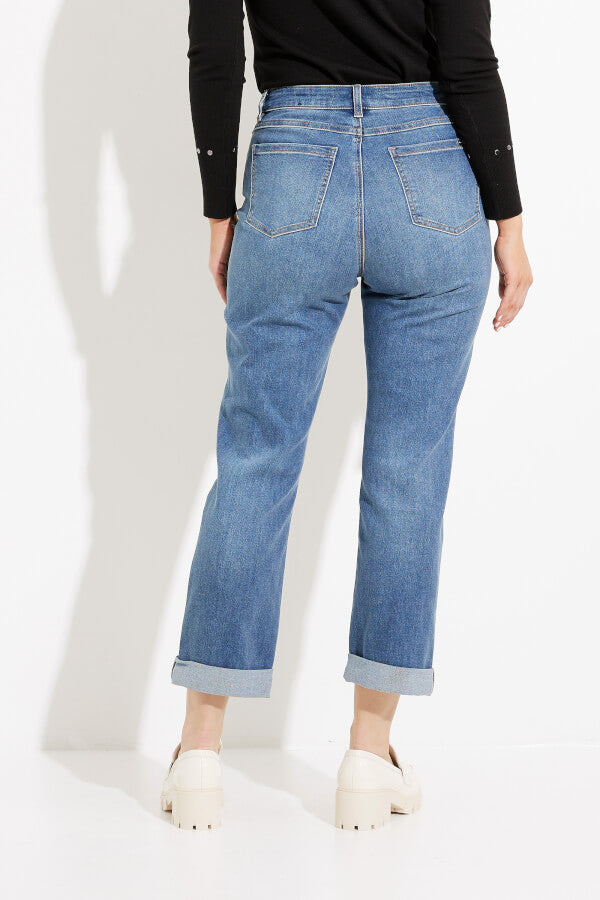 Joseph Ribkoff Denim Sparkle Ripped Jean 233911