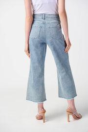 Joseph Ribkoff Straight Crop Sparkle Jean 241903