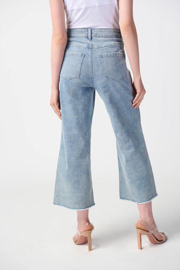 Joseph Ribkoff Straight Crop Sparkle Jean 241903