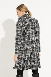 Joseph Ribkoff Black White Trench Dress 233167