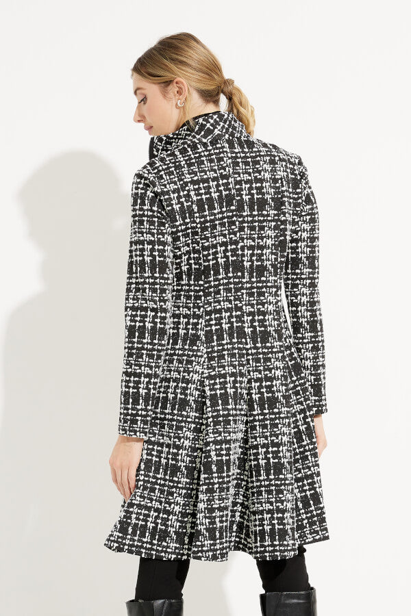 Joseph Ribkoff Black White Trench Dress 233167