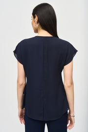 Joseph Ribkoff Midnight Blue Top 242027