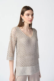 Joseph Ribkoff Champagne Sweater 241922