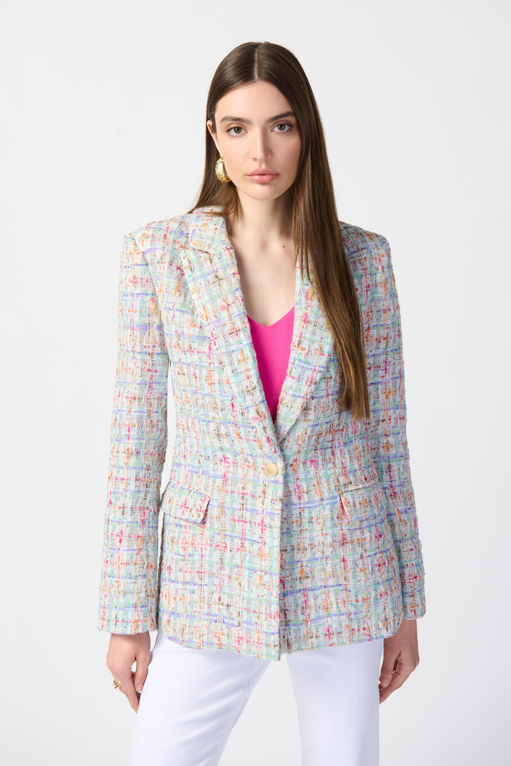 Joseph Ribkoff Multi Blazer Tweed C 241927