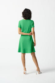Joseph Ribkoff Island Green Zip Dress 242031