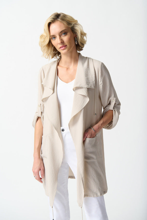 Joseph Ribkoff Moonstone Trench Cover Up 242058