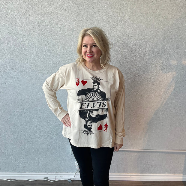 DAYDREAMER Long-sleeve Elvis King of Hearts