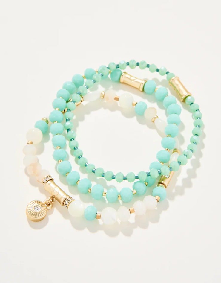 Spartina Sea Foam Bracelet Stack