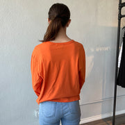 DAYDREAMER Long-sleeve Johnny Cash Tangerine Boots