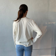 DAYDREAMER Willie Nelson Stone Long-sleeve Vintage