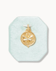 Spartina Hope Butterfly White Opal Charm