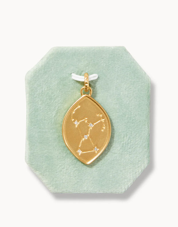 Spartina Dreamer Moon & Star Crystal Charm