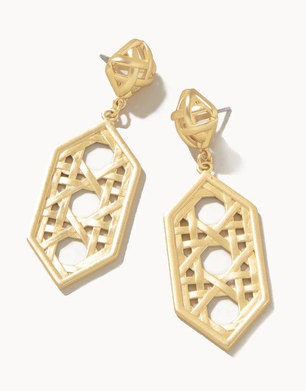 Spartina Cane Drop Earrings