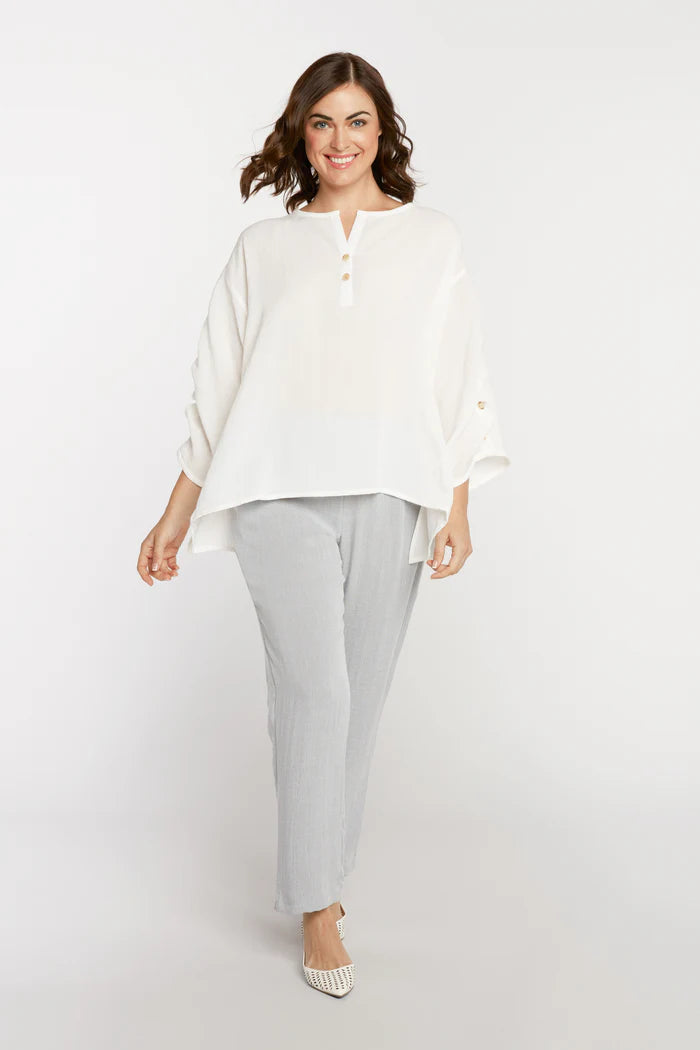 Ripple Tide Tunic White