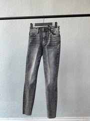 KUT Connie High Rise Ankle Skinny Unquestionable Fade Grey
