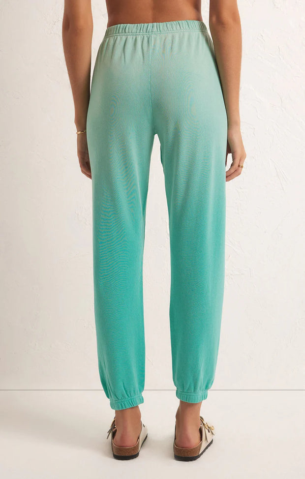 Z Supply High Tides Jogger Cabana Green
