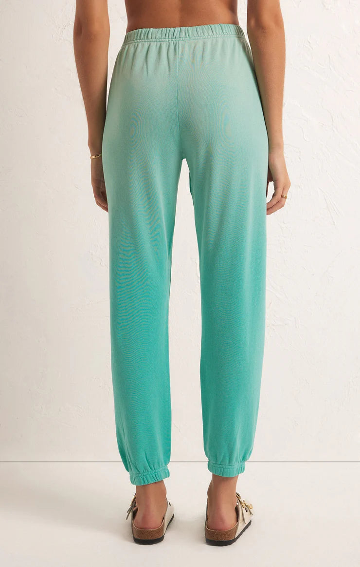 Z Supply High Tides Jogger Cabana Green
