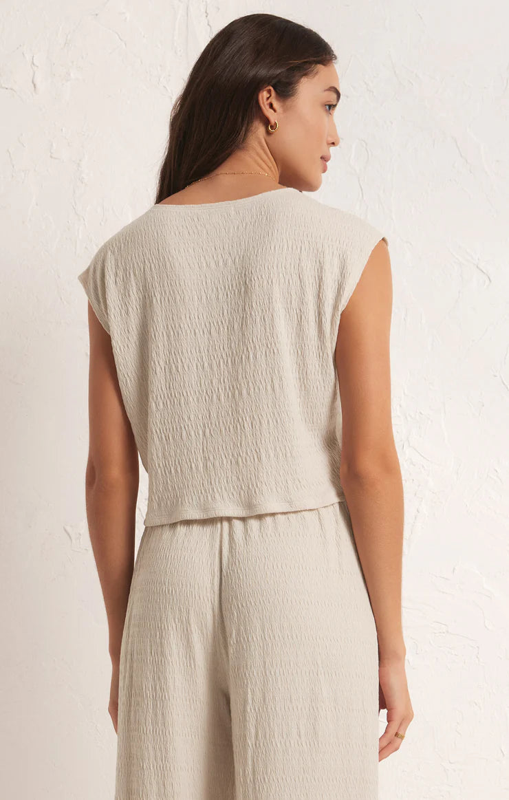 Z Supply Karly Top Whisper White