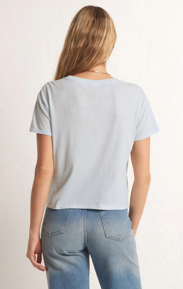 Z Supply Go To Tee Blue
