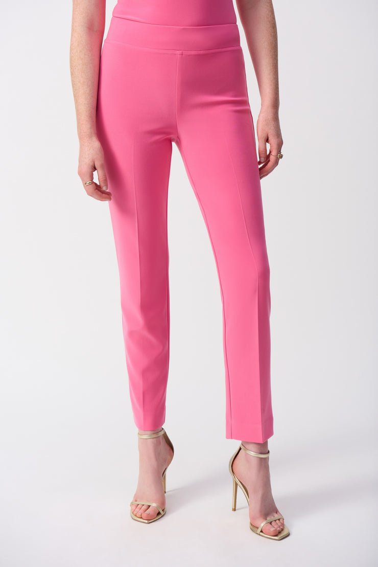 Joseph Ribkoff Classic Straight Pant —Bubblegum 143105S25