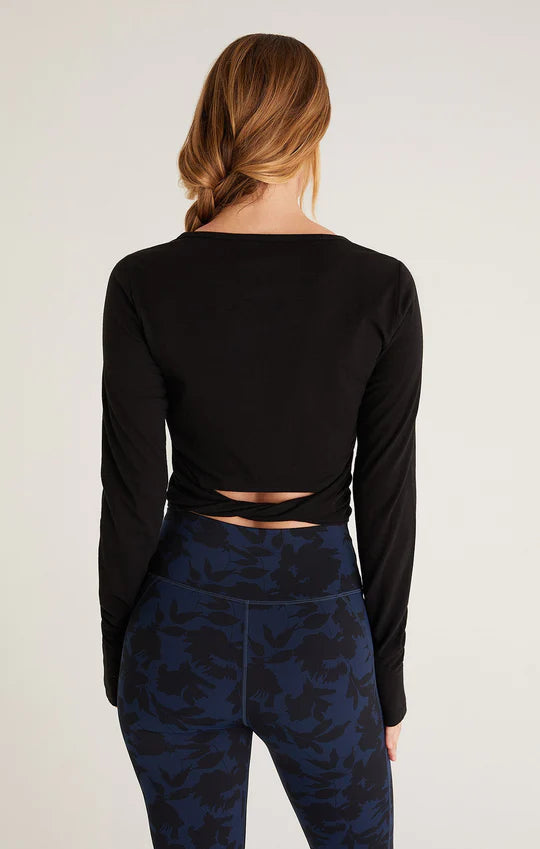 Wrap It Up Top Black