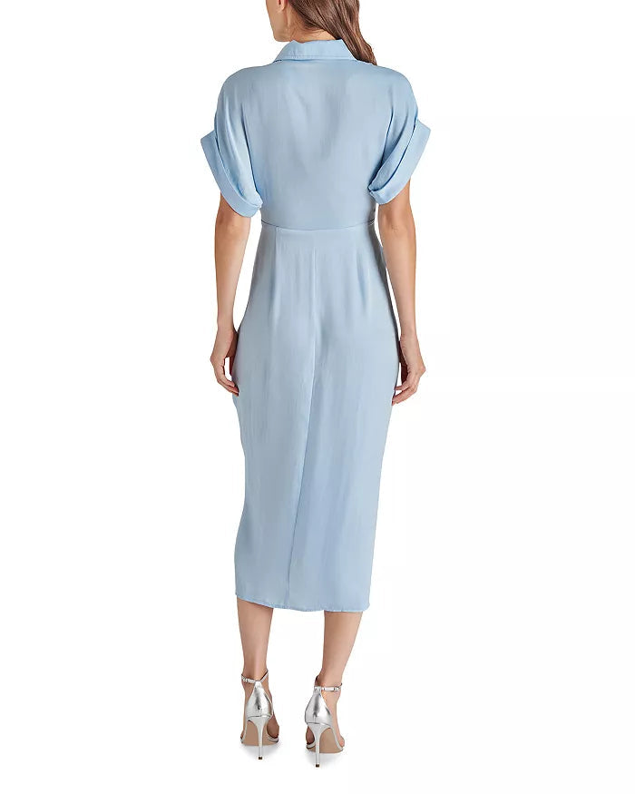 Steve Madden Light Blue Tori Dress – laurel e. boutique Steve Madden Light Blue Tori Dress – laurel e. boutique