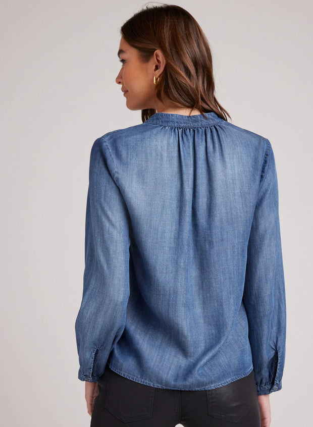 Bella Dahl Moonlight Wash Pullover Denim Shirt