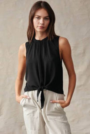 Bella Dahl Black Tie Tank B4646-C01-302