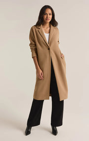 Z Supply Camel Mason Coat
