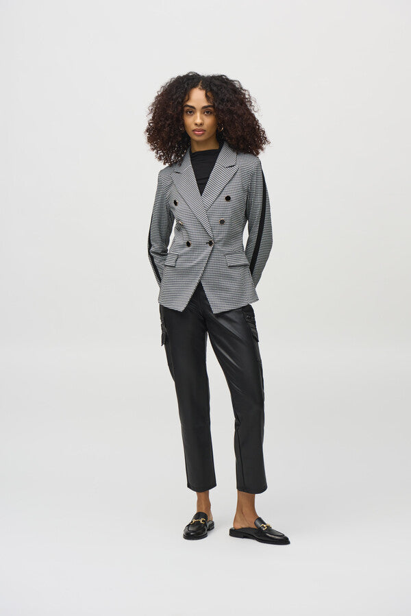 Joseph Ribkoff Houndstooth Blazer 244938
