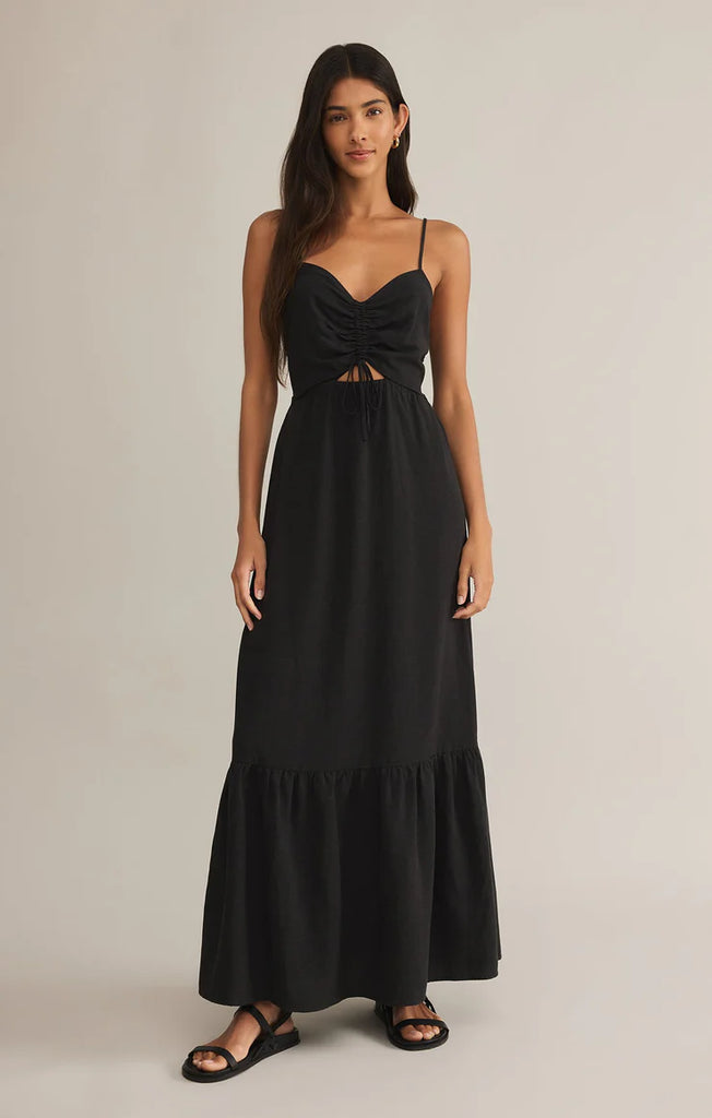 Z Supply Winslet Maxi Dress- Black Z Supply Winslet Maxi Dress- Black