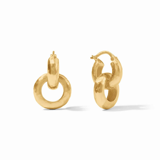 Julie Vos Catalina 2-in-1 Earring -Gold ER853G00