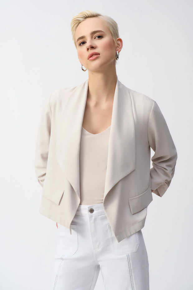Woven Boxy Cover-Up 251088 - Moonstone
