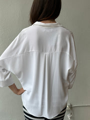Joseph Ribkoff Vanilla Two Button Elegant Blouse 242057