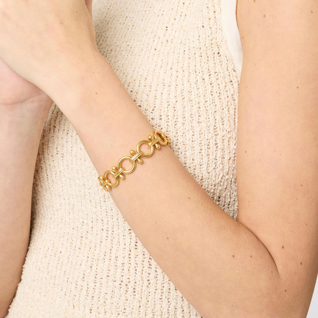 Julie Vos Bamboo Link Bracelet SKU BL233G00