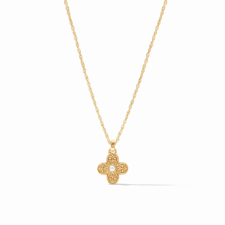 Julie Vos Corinth Delicate Necklace (Pearl)SKU N493GPL00
