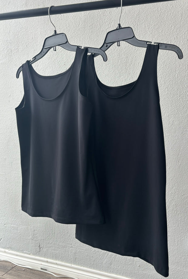 Brittany by Thames Stone Short Black Tank