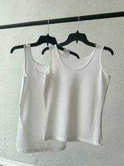 Brittany by Thames Stone Short White Tank