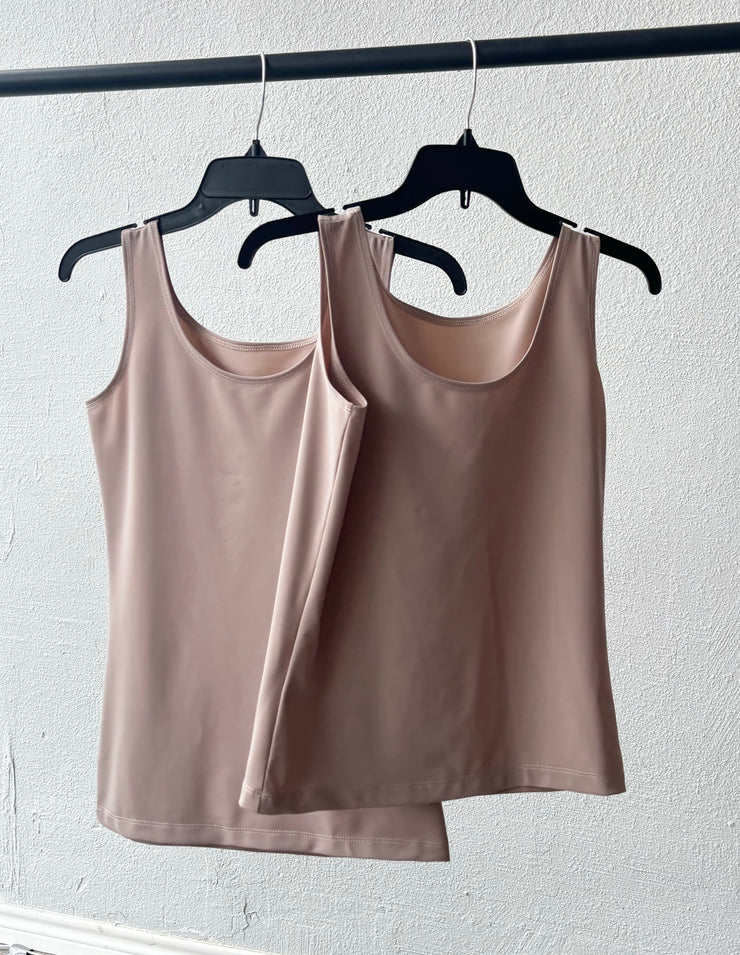 Brittany by Thames Stone Short Nude Tank